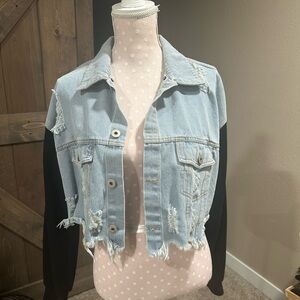 Dance & Marvel Light Blue Denim Jacket